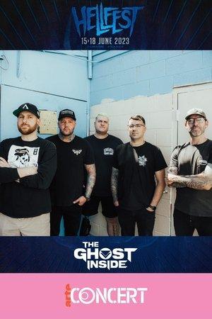 Poster - The Ghost Inside - Hellfest 2023