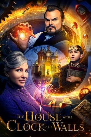 Poster - Будинок з годинником у стінах